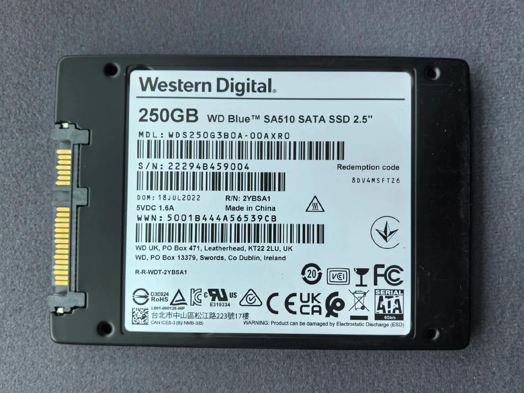 SATA3 interface close-up
