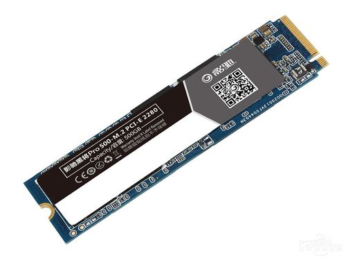 影驰黑将 Pro M.2 SSD 外观特写