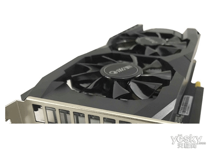 显卡散热器细节