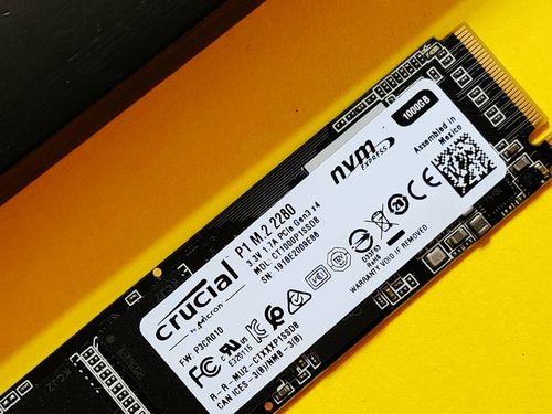 Crucial P2 SSD 核心规格展示