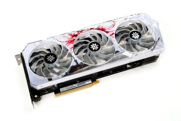影驰RTX 3060散热器特写