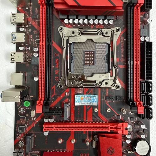 华南金牌X99-QD3主板整体外观