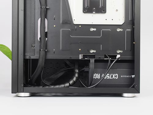 PC build with RGB components