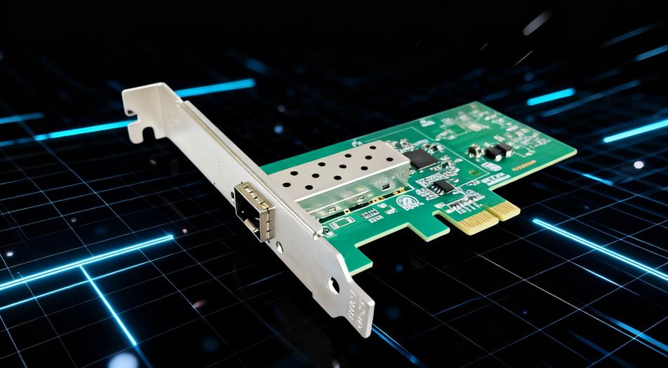 Intel I350芯片微距
