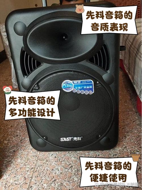 先科WD-16户外拉杆音箱整体外观
