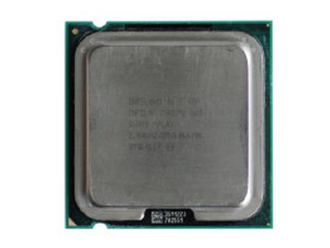 Intel CPU处理器外观特写