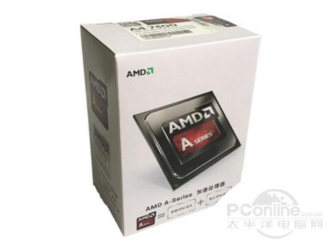 AMD CPU 处理器外观特写