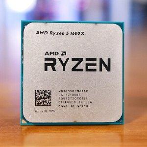 AMD Ryzen CPU close-up