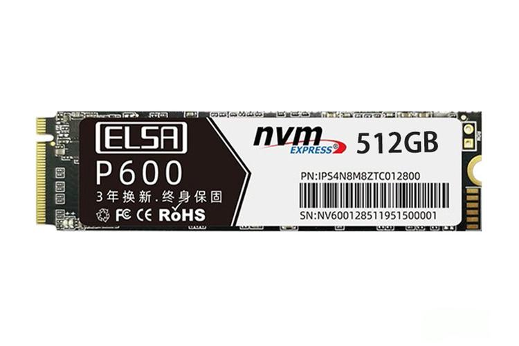 艾尔莎P600固态硬盘外观