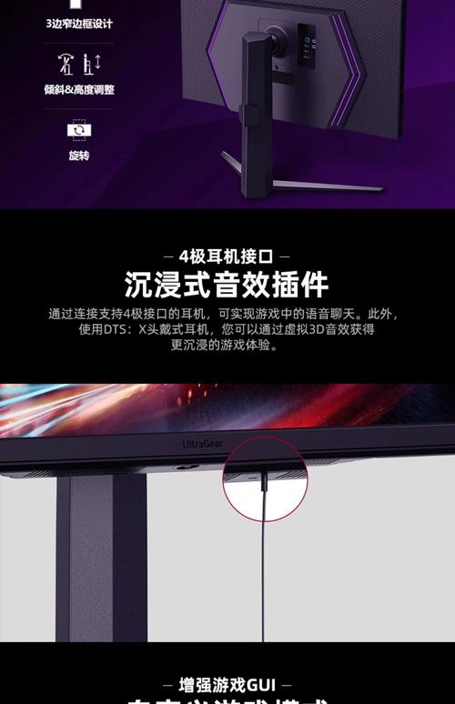 LG 32EP950背部接口布局