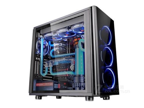 Gaming PC with RGB lighting