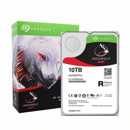 希捷酷狼ST10000NE000硬盘外观