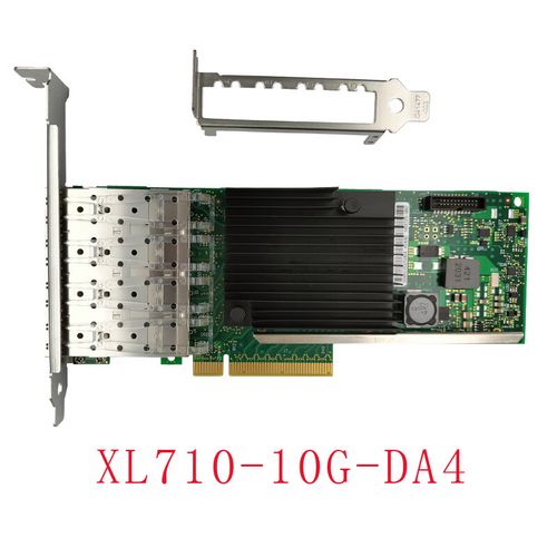 Intel X710-DA4网卡正面