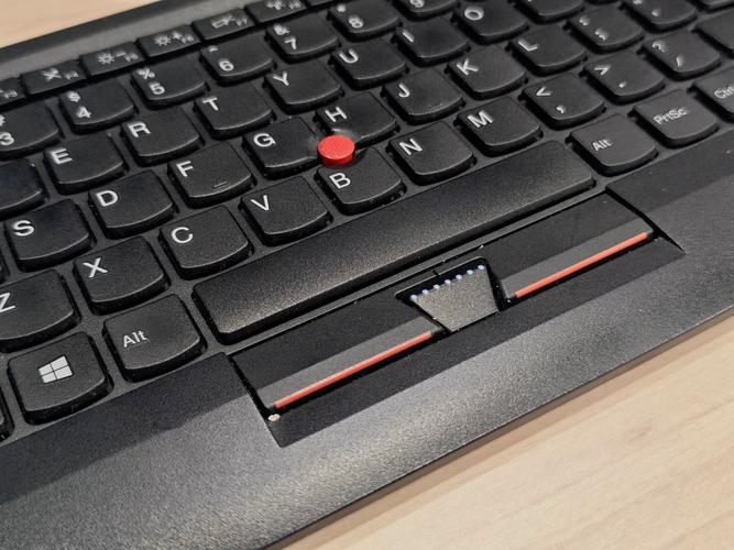 Backlit keyboard keys glowing