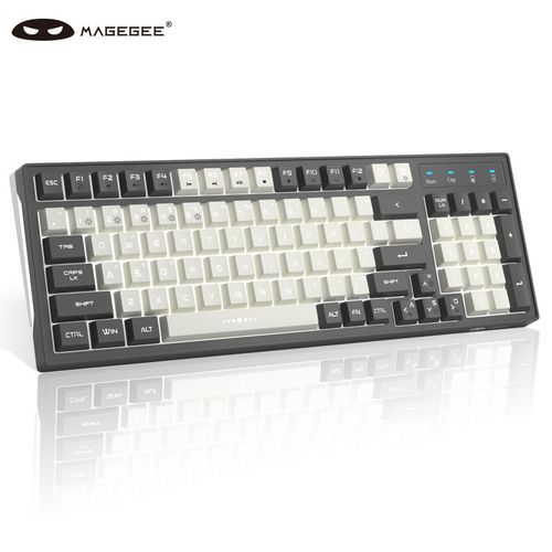 MageGee V520 无线薄膜键盘评测:96键经济实用办公神器