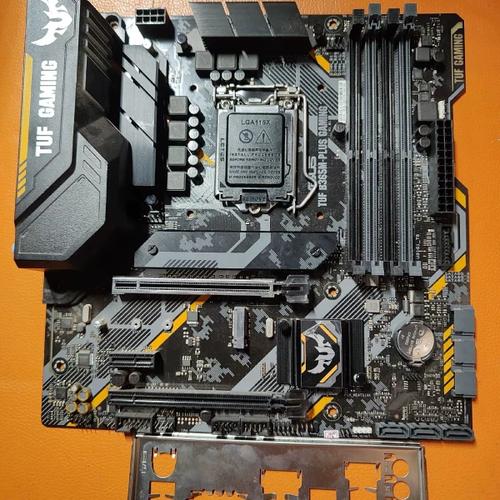 Thermal imaging of motherboard VRM area
