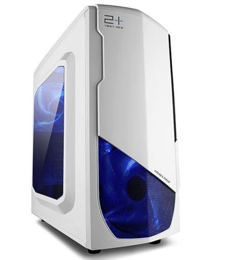 GAMEMAX G511-White 中塔机箱评测：白色亚克力侧透 入门级散热优选