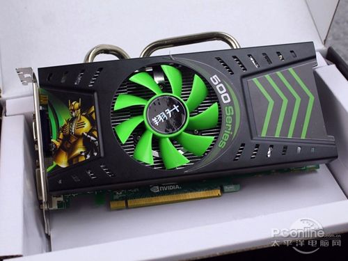 GTX560SE显卡核心与显存特写