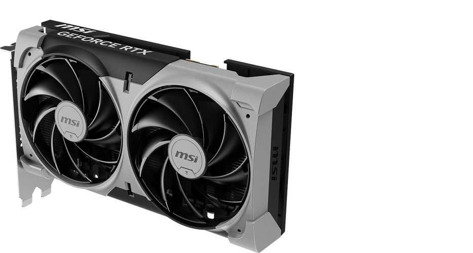 MSI RTX 5060 Ti VENTUS 2X 显卡外观