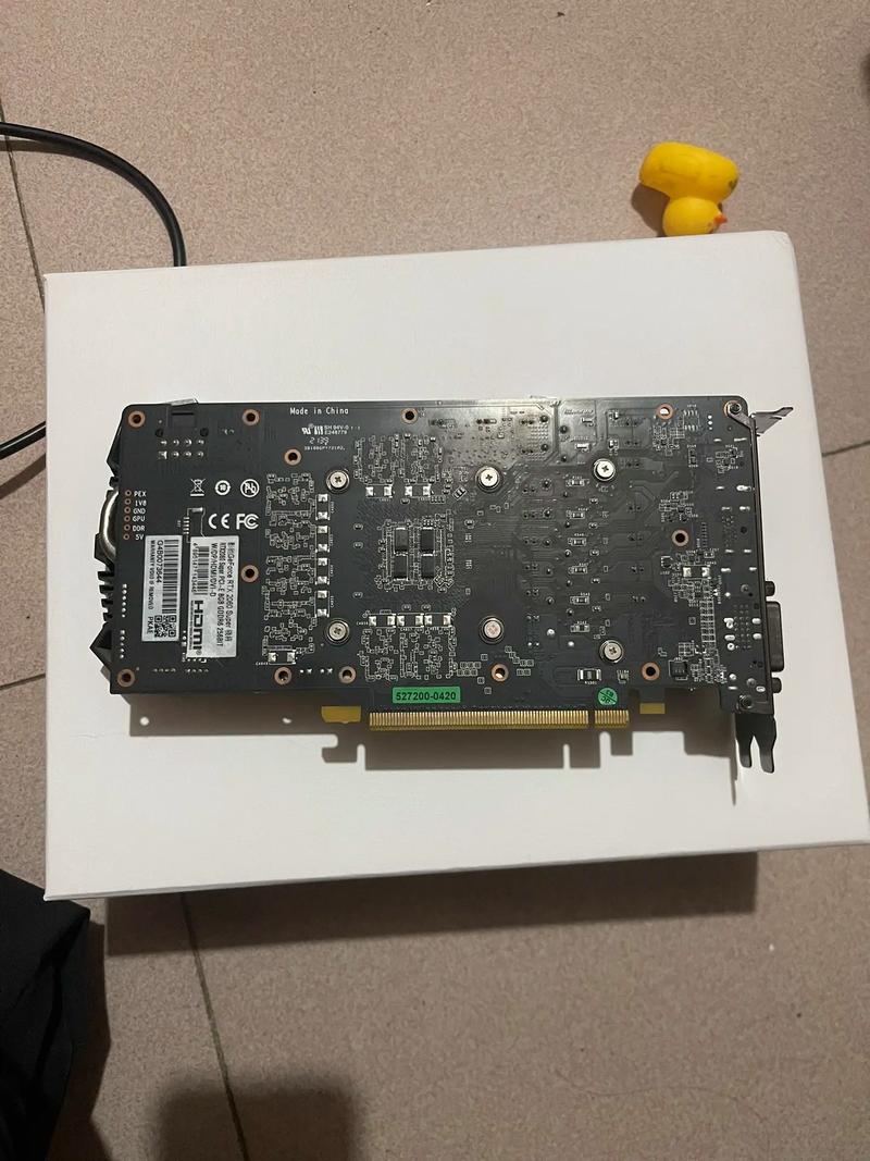 Gaming PC with graphics card installed
