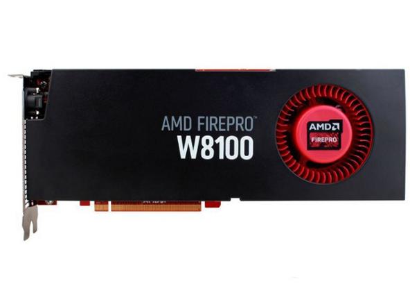 蓝宝石 FirePro W8100 专业显卡评测：512bit 8GB GDDR5 助力高效渲染工作站