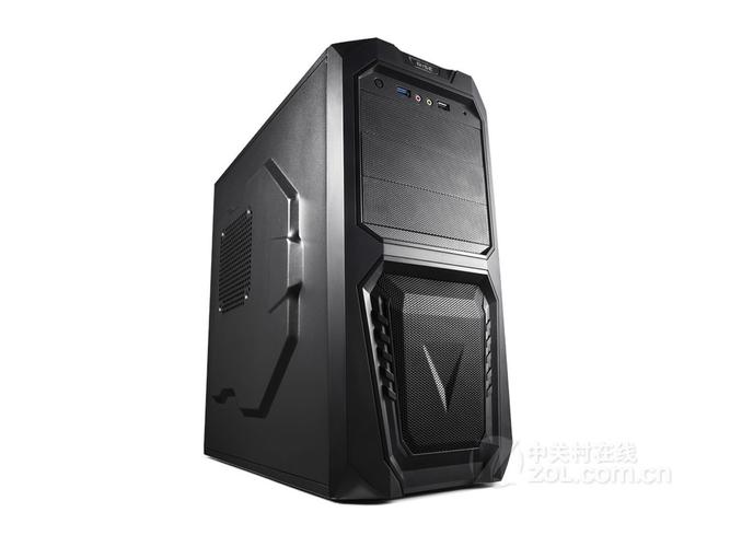 黑色游戏机箱外观设计