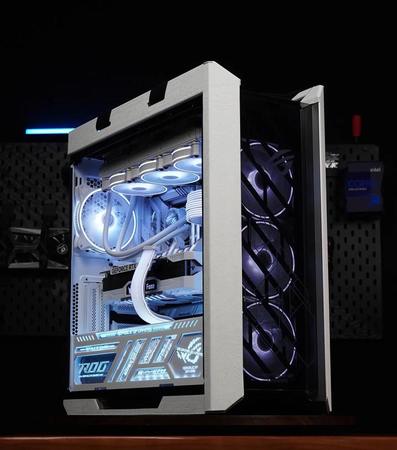 Person choosing PC components