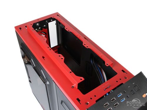 Computer cooling fans inside case