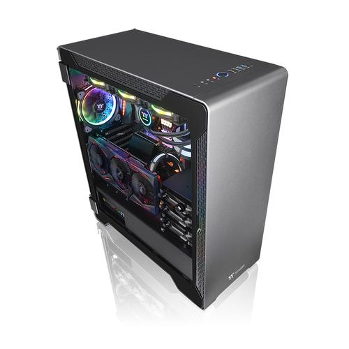 Tt Premium A500中塔机箱深度评测：高扩展性与RGB灯效完美结合