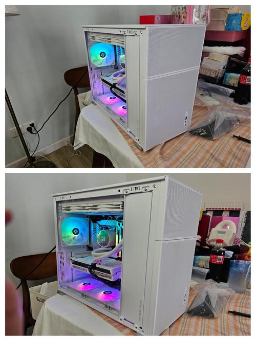 PC case with multiple cooling fans
