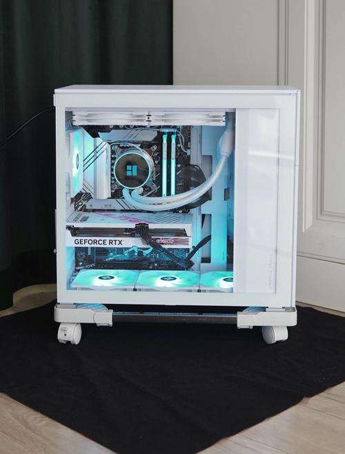 Water cooling system in PC case