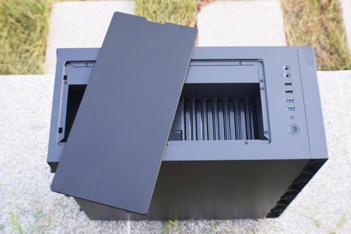 PC hardware components inside case