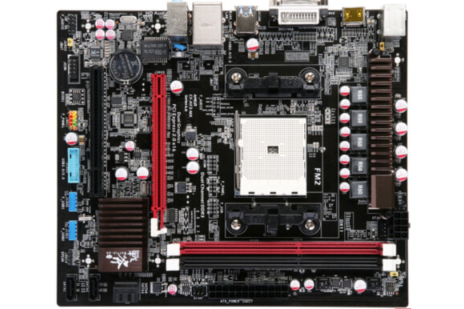 七彩虹战斧C.A75K M2 V40主板整体外观