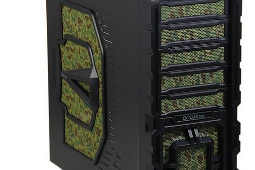 多彩MZ407变形至尊机箱评测：4个5.25仓位+6个3.5仓位 大容量扩展王者