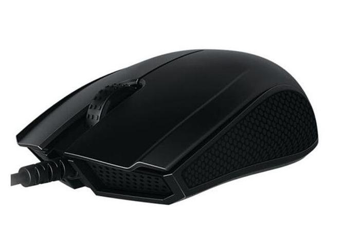 Gaming mouse close-up