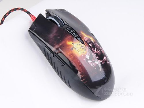 Gaming mouse close-up design