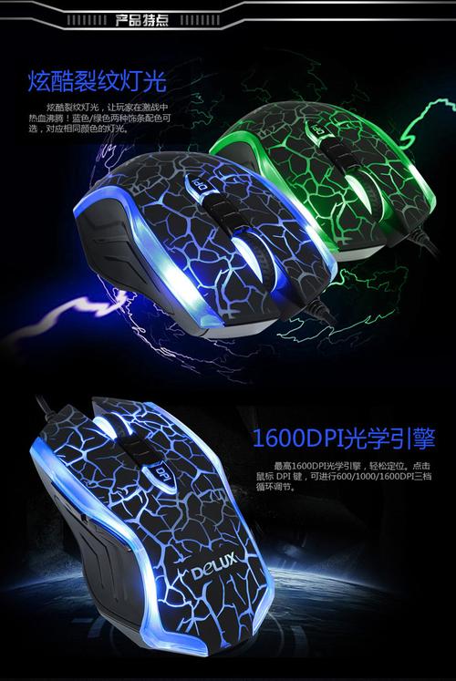 Gaming mouse in use during gameplay
