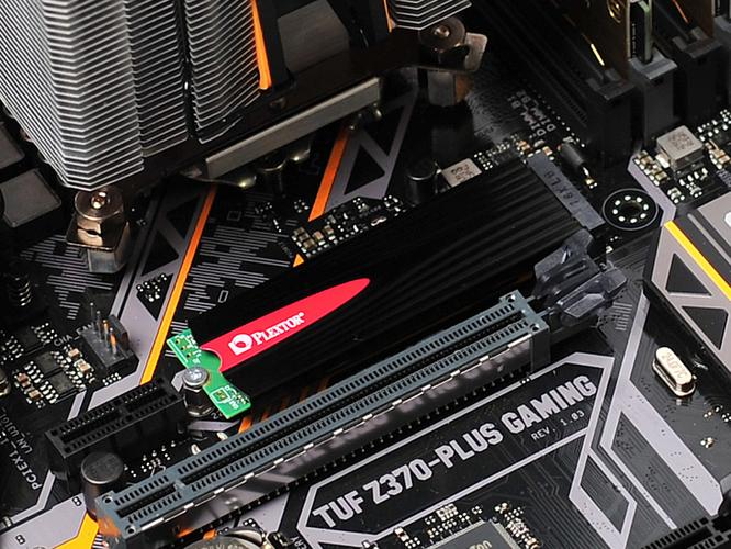 M.2 NVMe SSD close-up