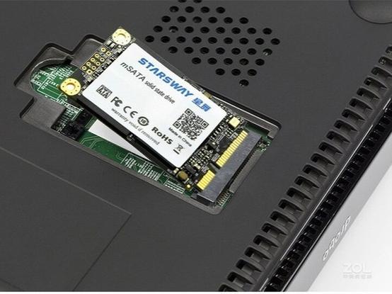 mSATA SSD close-up