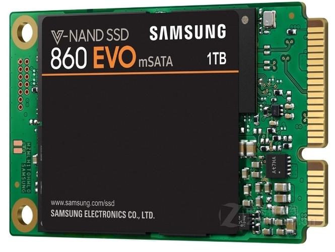 三星860 EVO SSD外观细节