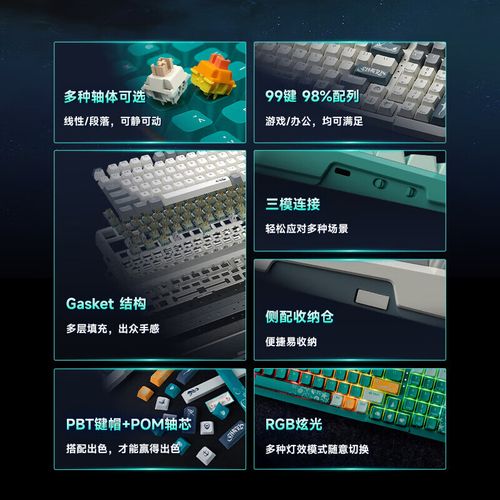 键盘包装和配件