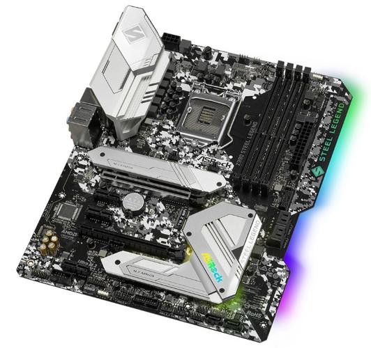 华擎Z390 Steel Legend主板外观