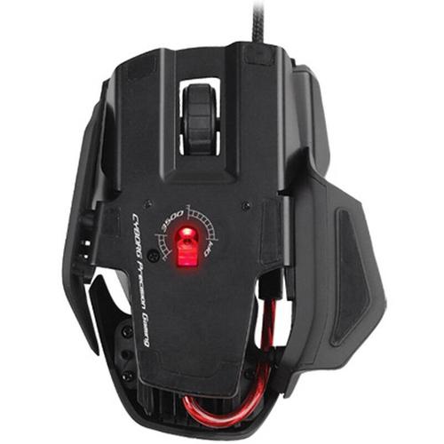 Mad Catz R.A.T.3激光游戏鼠标评测：金属框架下的精准操控