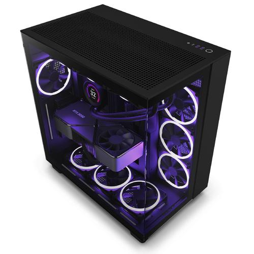 NZXT H9 系列机箱焕新升级：全景侧透设计，散热与颜值再进化
