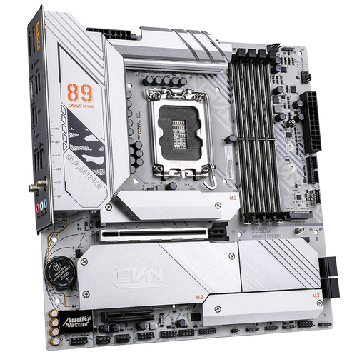 七彩虹CVN Z890M GAMING FROZEN V20评测:白色冰装,性能与颜值兼备的M-ATX主板