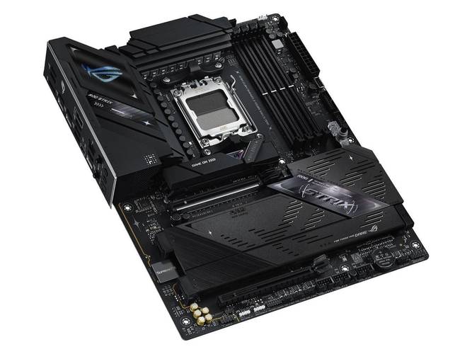 华硕ROG STRIX B850-F GAMING WIFI主板正面特写