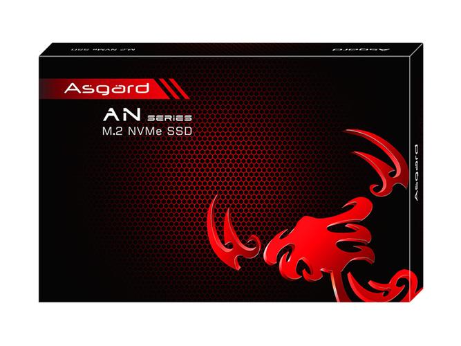 阿斯加特AN3+固态硬盘外观