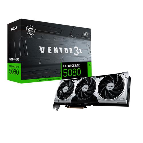 微星RTX 5080 VENTUS 3X OC评测：4nm黑科技加持，性能与性价比的完美平衡