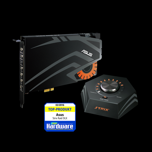 华硕STRIX RAID DLX声卡芯片特写
