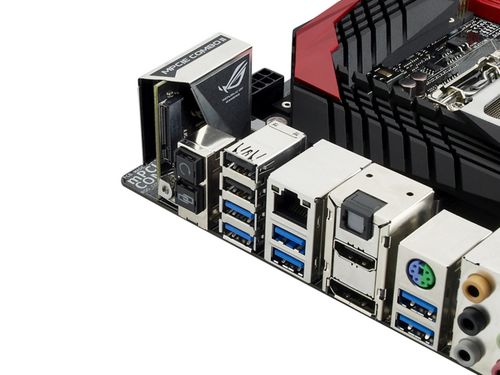 华硕Maximus VI Extreme接口特写